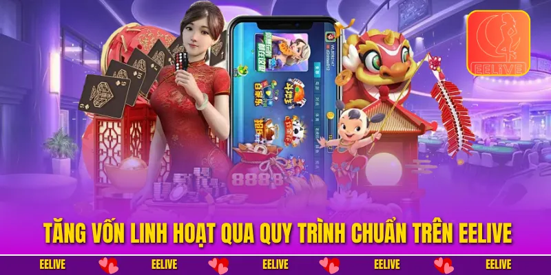 Tăng vốn linh hoạt qua quy trình chuẩn trên EELIVE