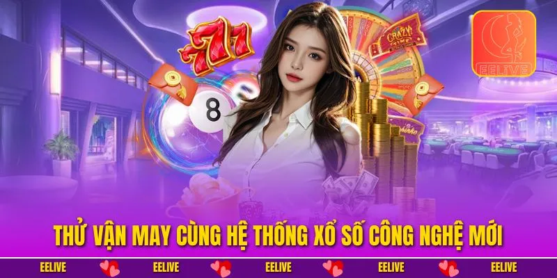 Thử vận may cùng hệ thống xổ số công nghệ mới